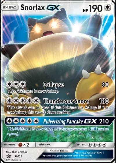 Snorlax GX SM05