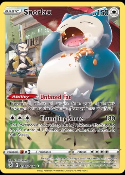 Snorlax TG10/30 — Trainer Gallery (Lost Origin)