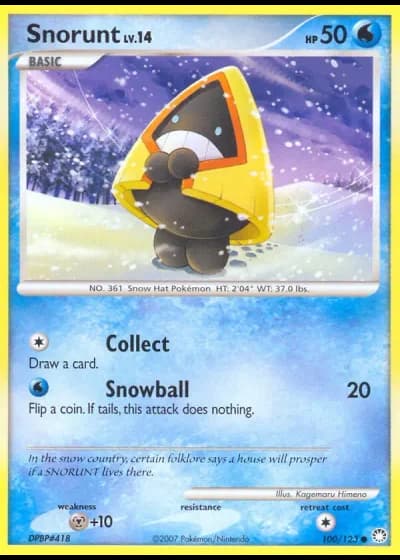 Snorunt #100/123 — Tesori Misteriosi