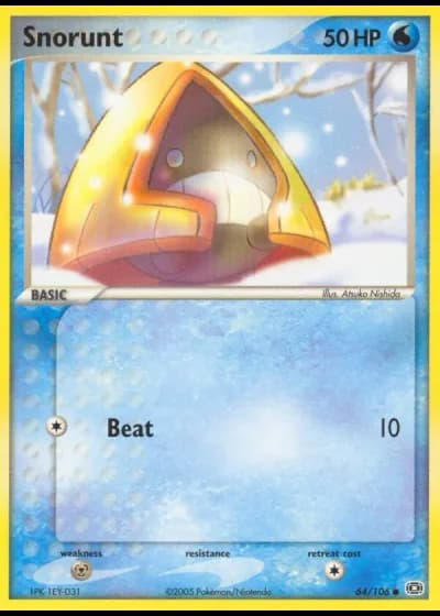 Snorunt #64/106 — Emerald