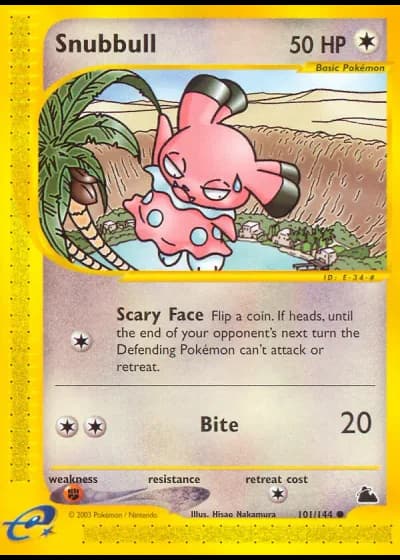 Snubbull #101/144 — Skyridge