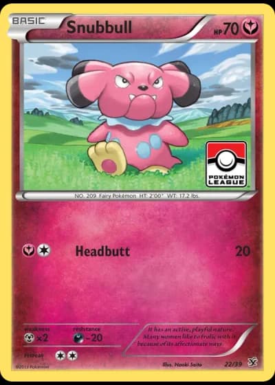 Snubbull #22/39 — Kalos Starter Set