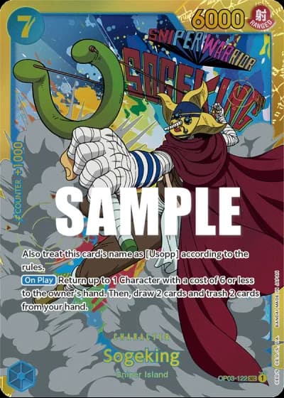 Sogeking (OP03-122) — Pillars of Strength (OP03)
