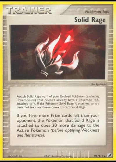 Solid Rage #92/115 — Unseen Forces