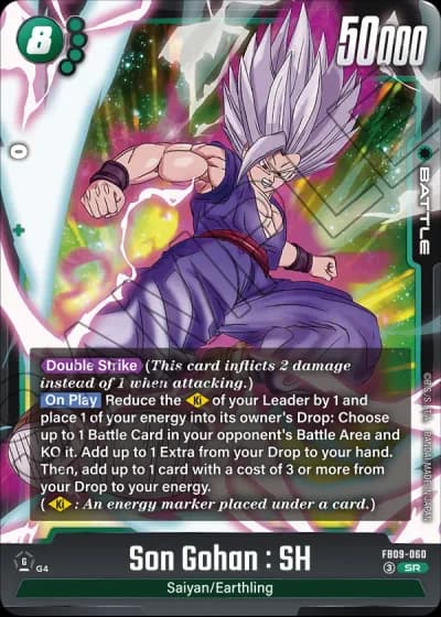 Son Gohan : SH  FB09-060 — Dual Evolution (FB09)