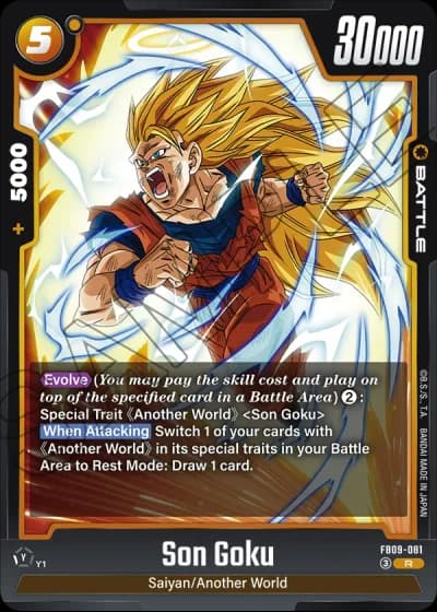Son Goku  FB09-081 — Dual Evolution (FB09)