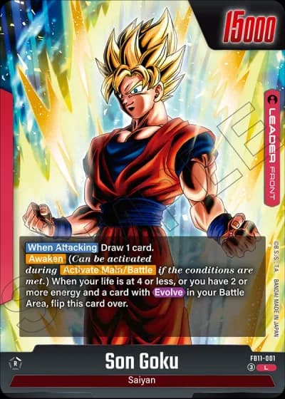 Son Goku  FB11-001 — Brightness of Hope (FB11)