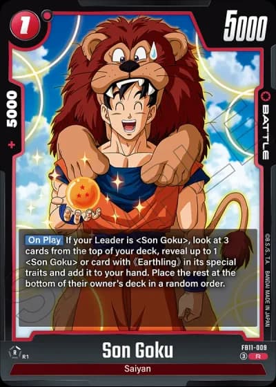 Son Goku  FB11-009 — Brightness of Hope (FB11)