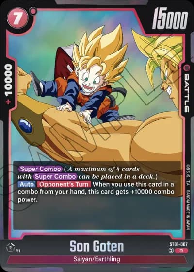 Son Goten  ST01-007 — Story Booster 01 (ST01)