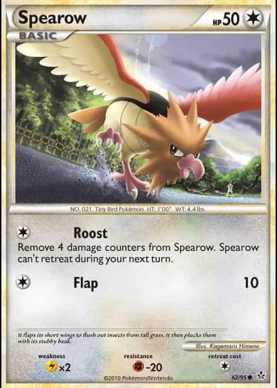 Spearow #62/95 — Unleashed