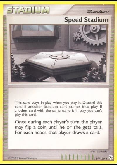 Speed Stadium #114/130 — Diamond & Pearl