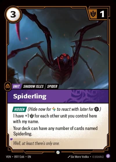 Spiderling #097/248 — Vendetta