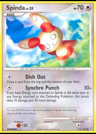 Spinda #111/132 — Secret Wonders