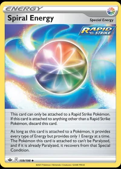Spiral Energy #159/198 — Chilling Reign
