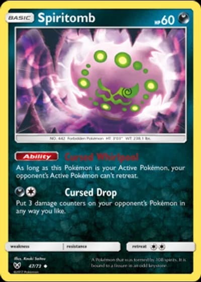 Spiritomb #47/73 — Shining Legends