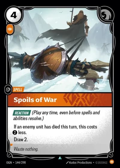 Spoils of War #144/352 — Origins