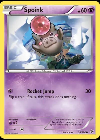 Spoink #30/124 — Fates Collide