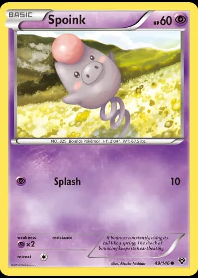 Spoink #49/146 — XY