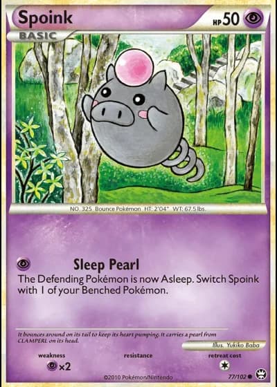 Spoink #77/102 — Triumphant