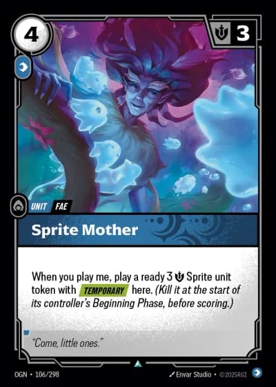 Sprite Mother #106/352 — Origins