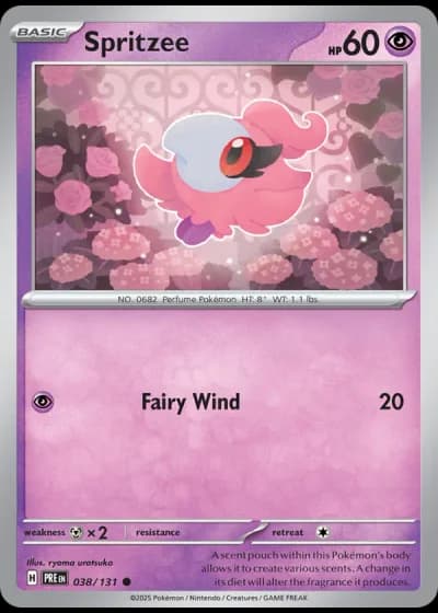 Spritzee #038/131 — Prismatic Evolutions