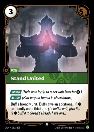 Stand United #053/352 — Origins