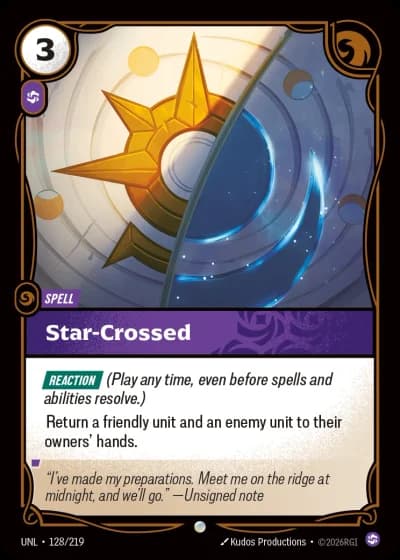 Star-Crossed #128/308 — Unleashed