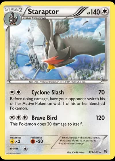 Staraptor #127/162 — BREAKthrough