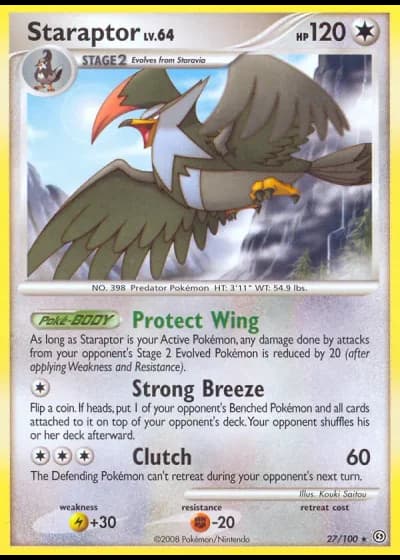 Staraptor #27/100 — Stormfront