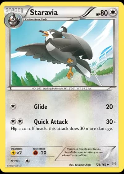Staravia #126/162 — BREAKthrough