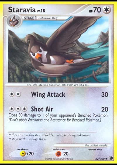 Staravia #52/100 — Stormfront