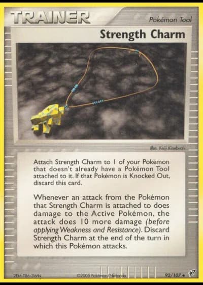 Stärkeamulett #92/107 — EX Deoxys