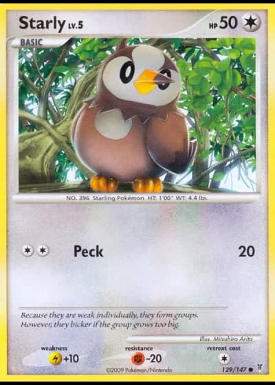 Starly #129/147 — Supreme Victors