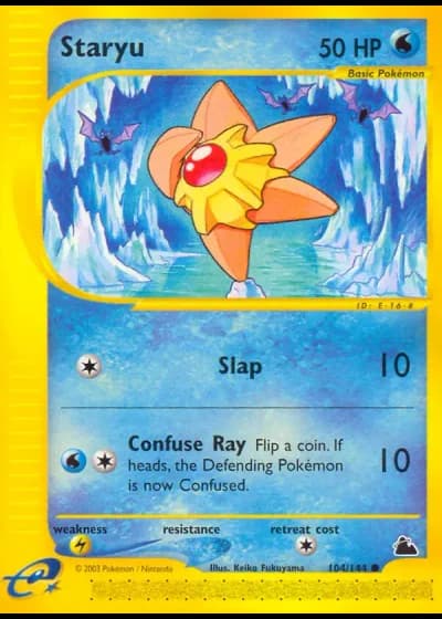 Staryu #104/144 — Skyridge