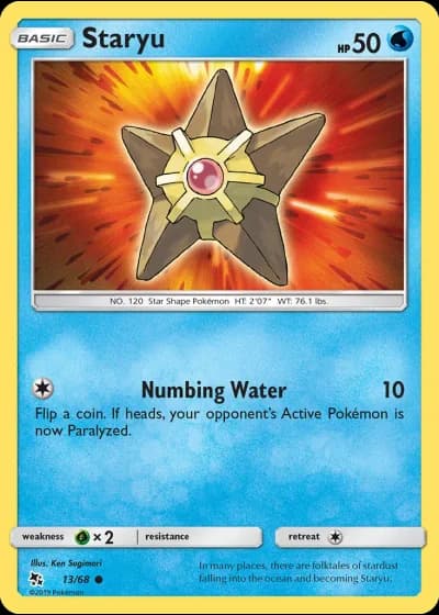 Staryu #13/68 — Destino Sfuggente