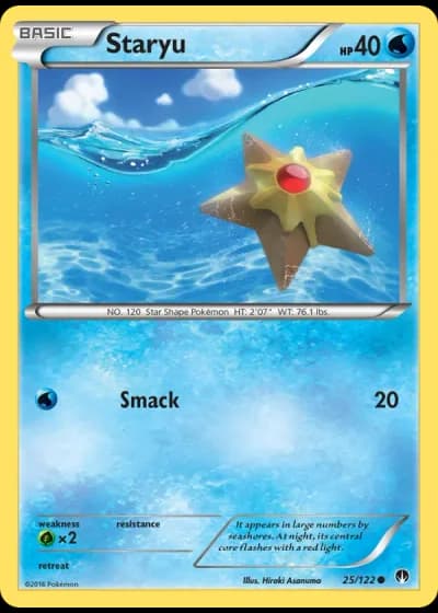 Staryu #25/122 — BREAKpoint