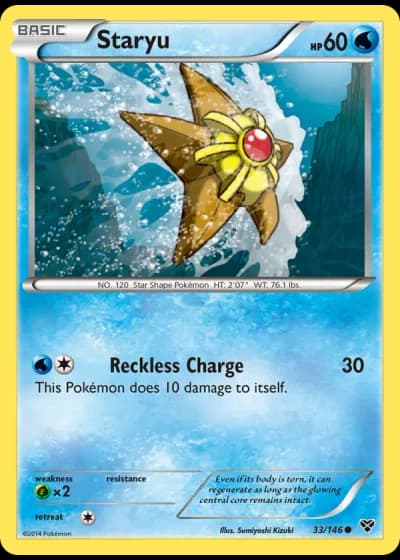 Staryu #33/146 — XY