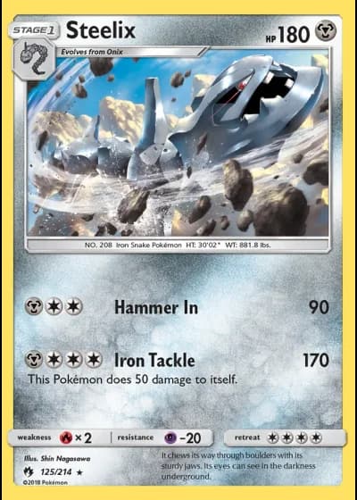 Steelix #125/214 — Lost Thunder