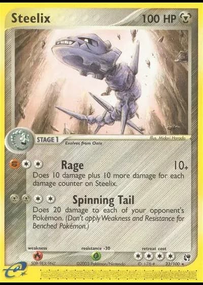 Steelix #23/100 — Sandstorm