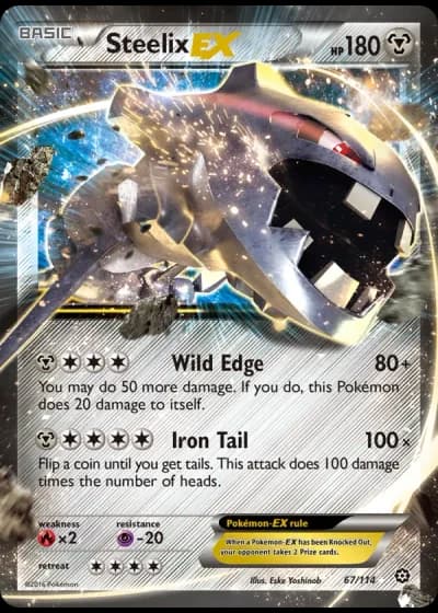 Steelix EX #67/114 — Steam Siege