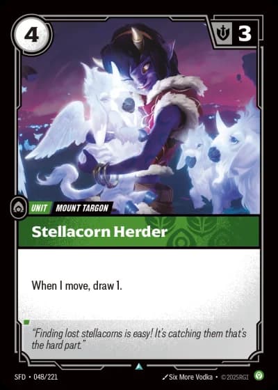 Stellacorn Herder #048/303 — Spiritforged