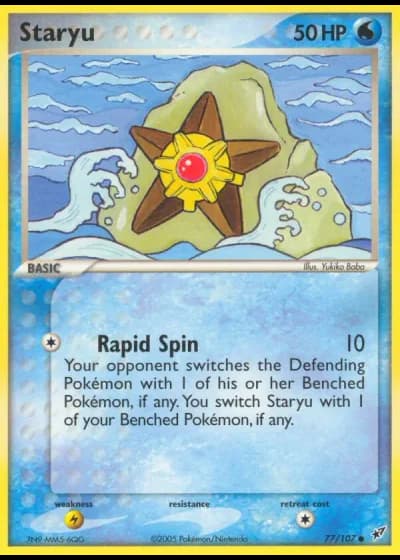 Sterndu #77/107 — EX Deoxys