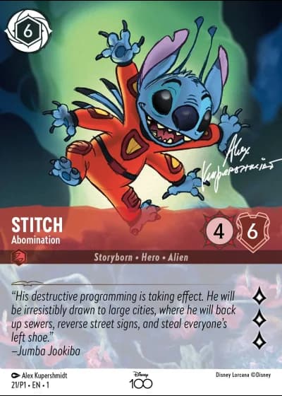 Stitch - Abomination #21/204 — The First Chapter