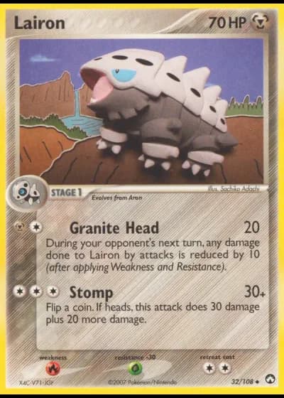 Stollrak #32/108 — EX Power Keepers