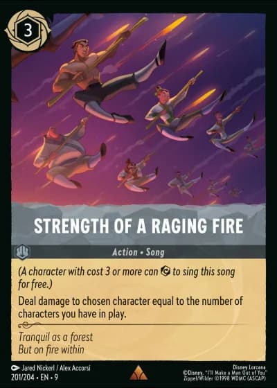 Strength of a Raging Fire #201/204 — Fabled