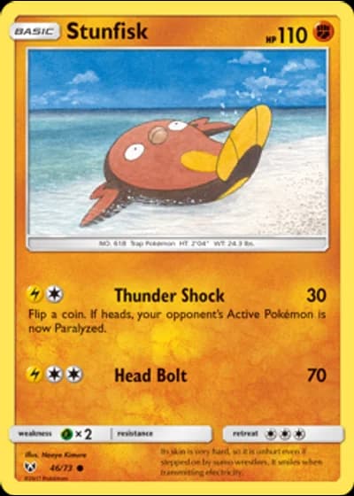 Stunfisk #46/73 — Shining Legends