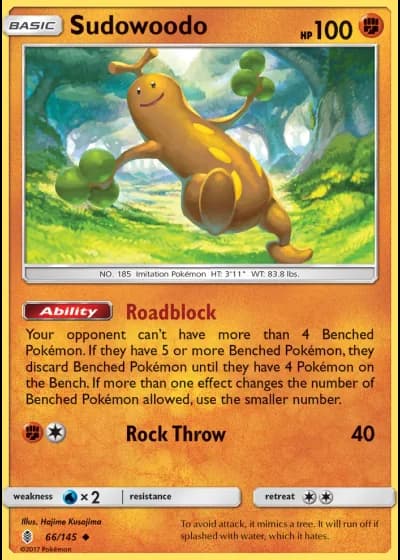 Sudowoodo #66/52 — World Championships 2017