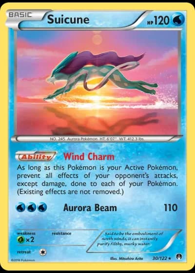 Suicune #30/122 — BREAKpoint
