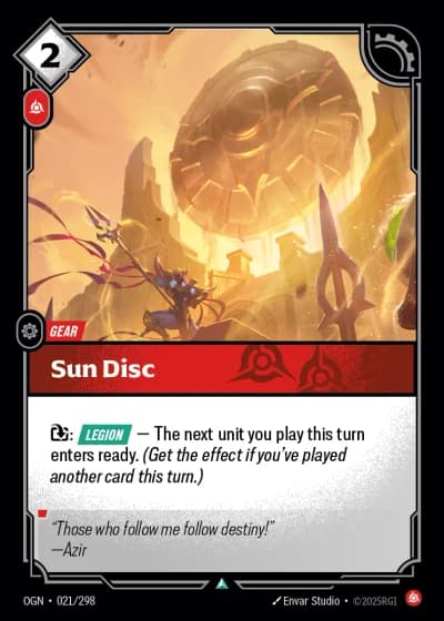 Sun Disc #021/352 — Origins
