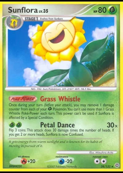 Sunflora #38/132 — Prodigi Segreti